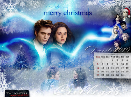 Twilighters Anonymous Desktop Wallpaper Calendar December 2010 Wallpaper Calendar