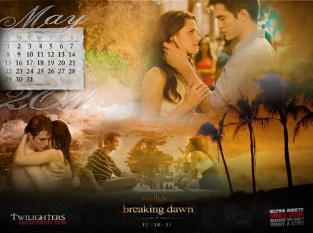 Twilighters Anonymous Desktop Wallpaper Calendar May 2011 Wallpaper Calendar