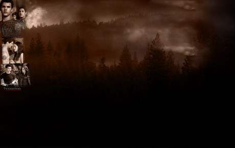 twitter background featuring jacob, bella, and paul